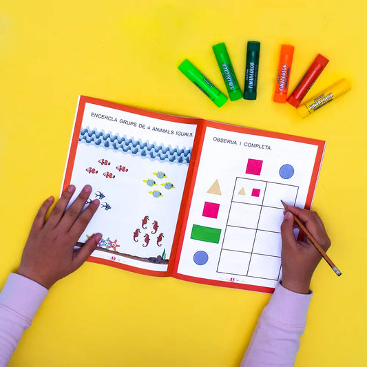Quadern de grafomotricitat - Petit Pont Infantil - Nombres I4