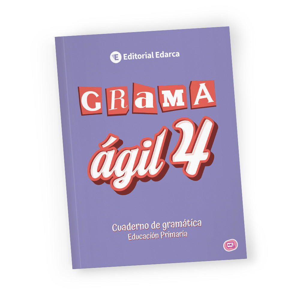 Grama ágil 4 - Quadern de gramàtica castellana - 4t primària