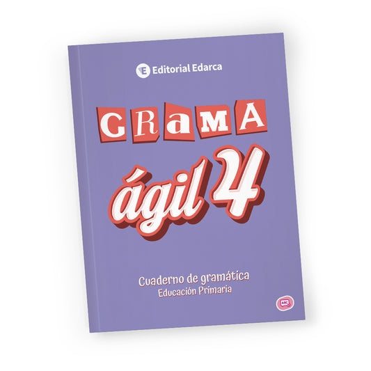Grama ágil 4 - Quadern de gramàtica castellana - 4t primària