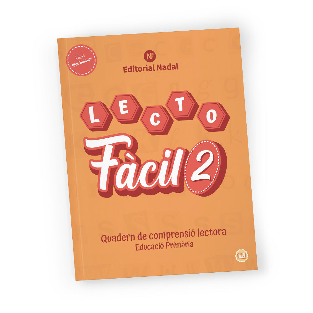 Lecto fàcil 2 impremta balear - Quadern comprensió i velocitat lectora - 2n de primària