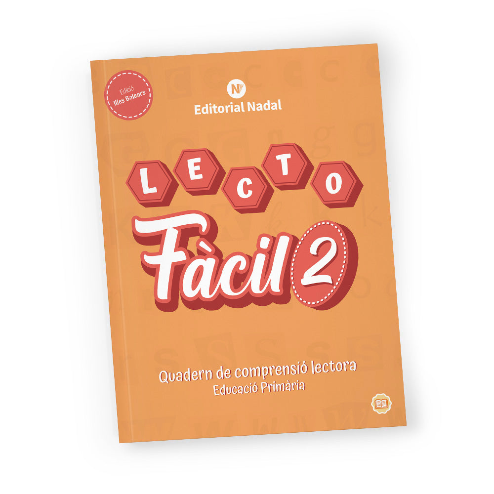 Lecto fàcil 2 lligada balear - Quadern comprensió i velocitat lectora - 2n de primària