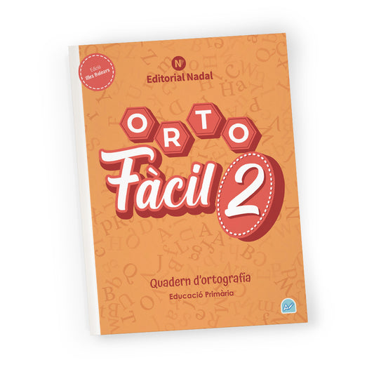 Orto fàcil 2 impremta - Quadern d'ortografia balear - 2n de primària