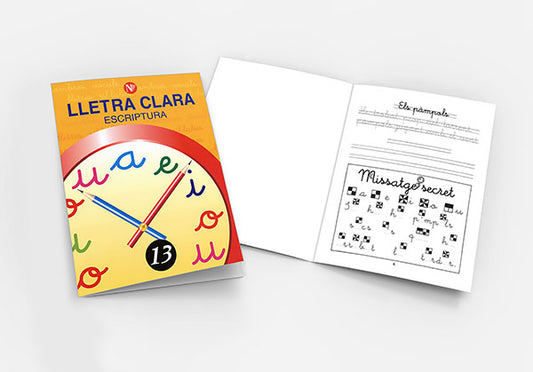 Quadern d'escriptura - Lletra Clara 13 - primària