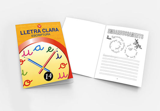 Quadern d'escriptura - Lletra Clara 14 - primària