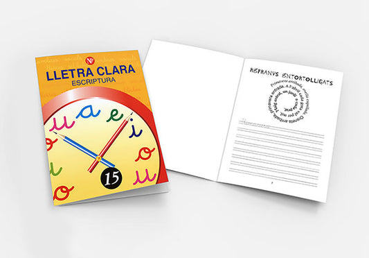 Quadern d'escriptura - Lletra Clara 15 - primària