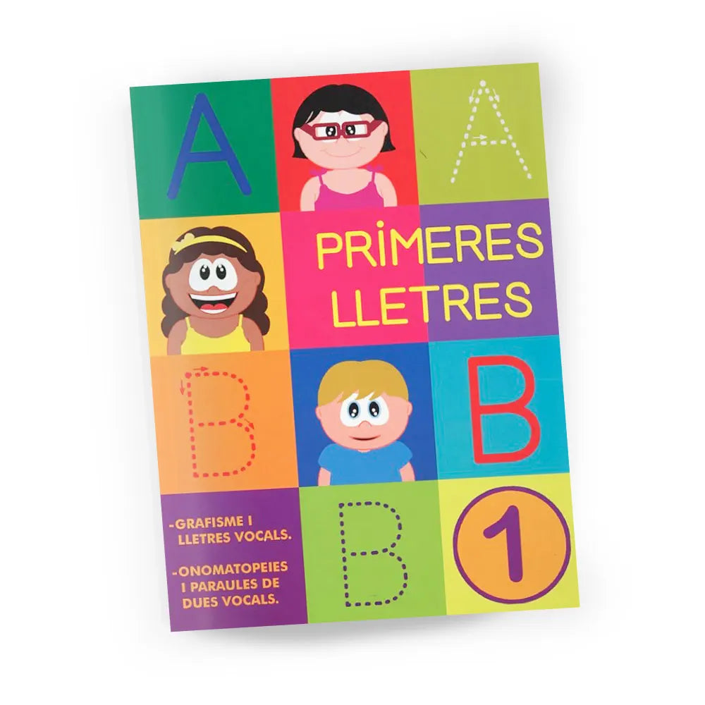 Quadern d'escriptura PAL - Primeres Lletres 1 - infantil