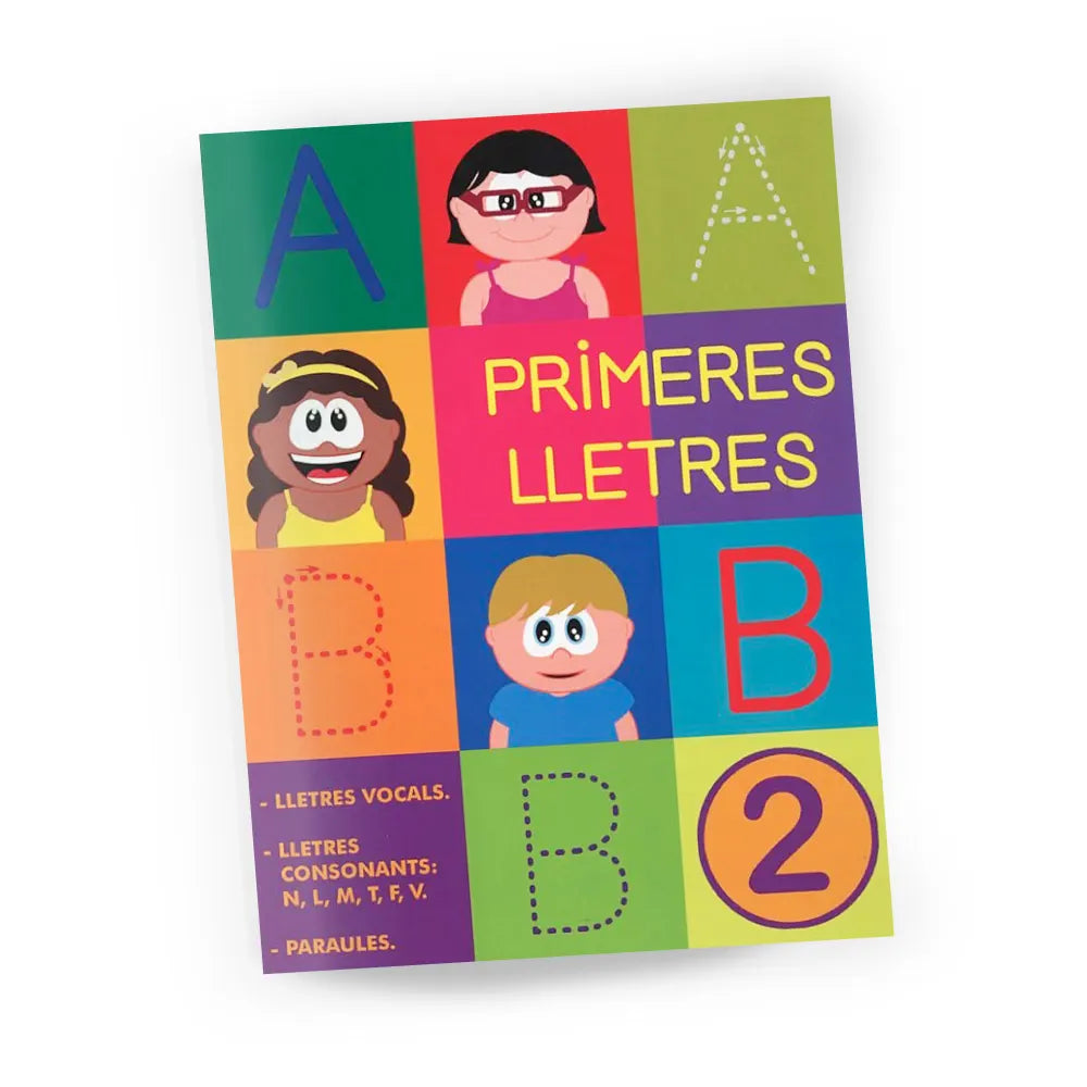 Quadern d'escriptura PAL - Primeres Lletres 2 - infantil
