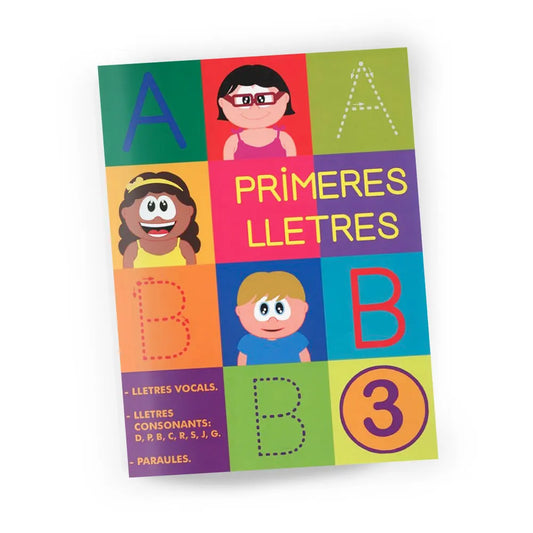 Quadern d'escriptura PAL - Primeres Lletres 3 - infantil