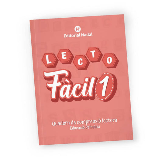 Lecto fàcil 1 lligada - Quadern comprensió i velocitat lectora - 1r de primària