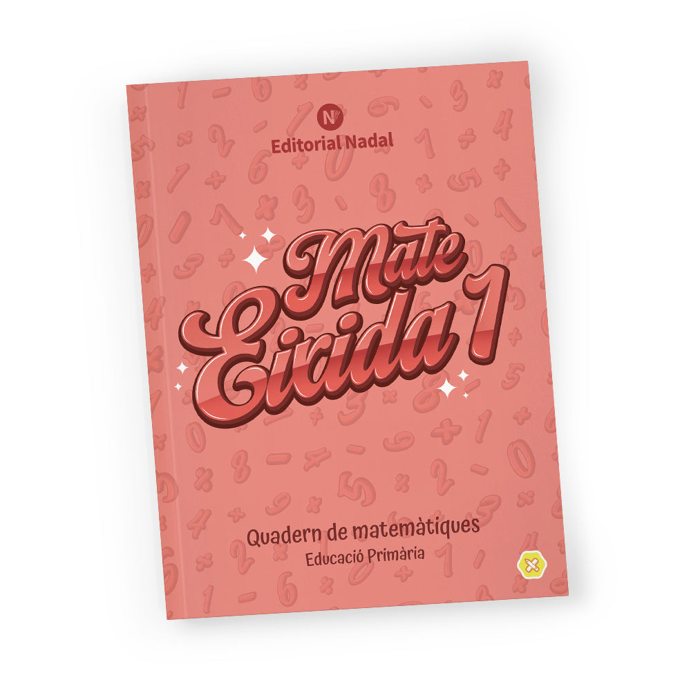 Mate Eixida 1 impremta - Quadern de matemàtiques - 1r de primària