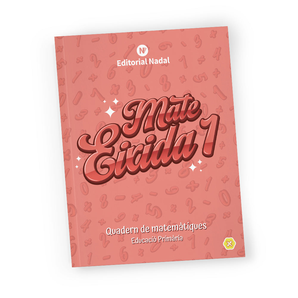 Mate Eixida 1 lligada - Quadern de matemàtiques - 1r de primària
