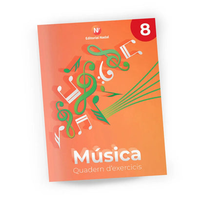 Quadern d'exercicis - Música 8 - primària