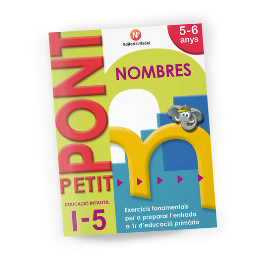 Quadern de grafomotricitat - Petit Pont Infantil - Nombres I5