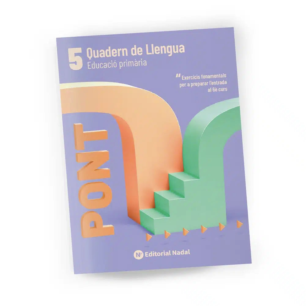 Quadern de Llengua catalana - Pont - Cinquè Primària