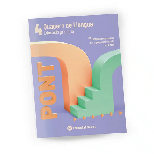 Quadern de Llengua Catalana - Pont - Quart Primària