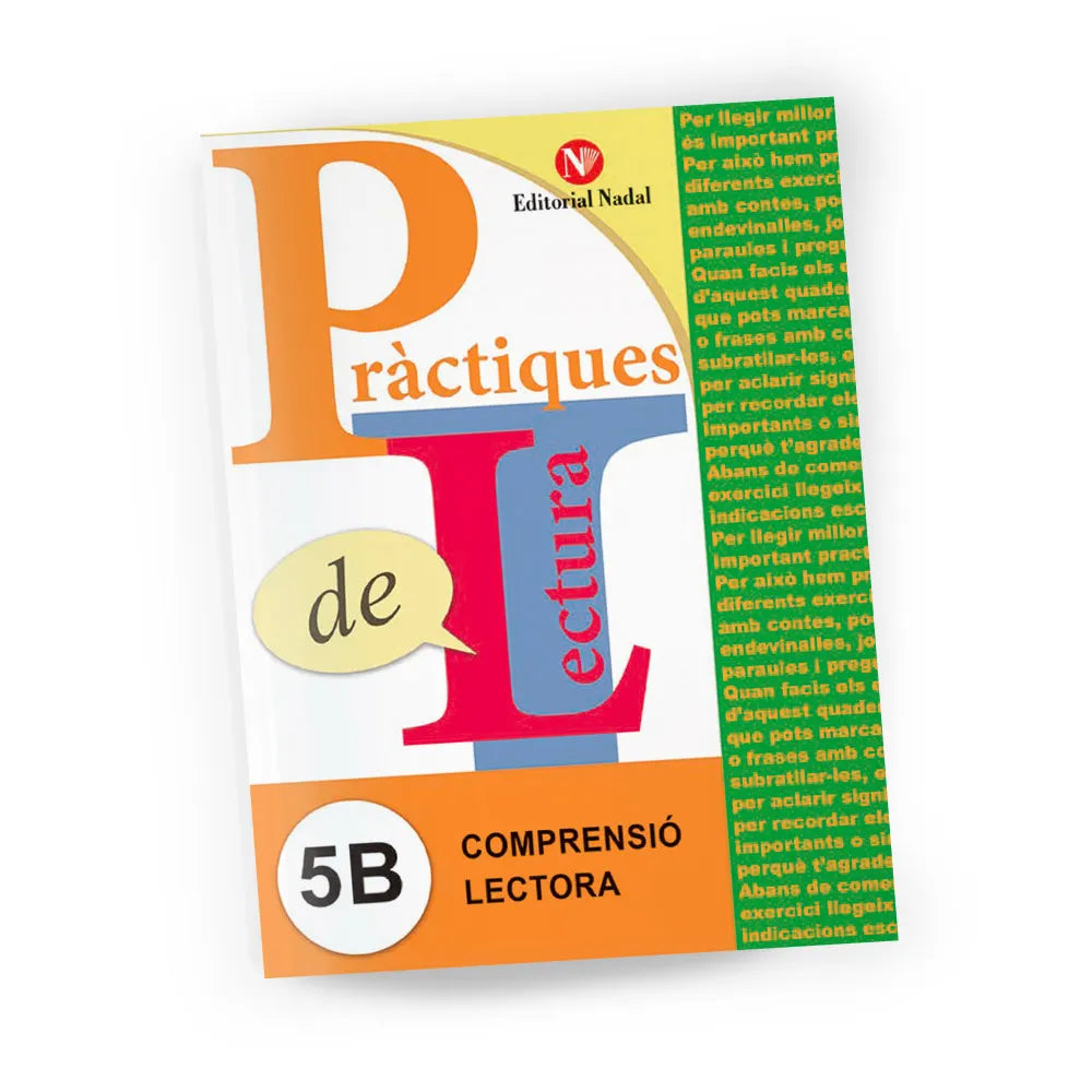 Quadern comprensió lectora - Pràctiques de Lectura 5B - primària