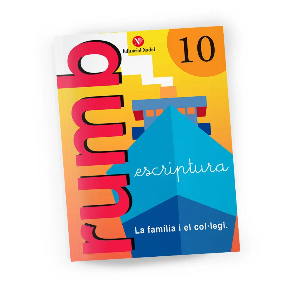 Quadern escriptura - Rumb escriptura 10 - primària