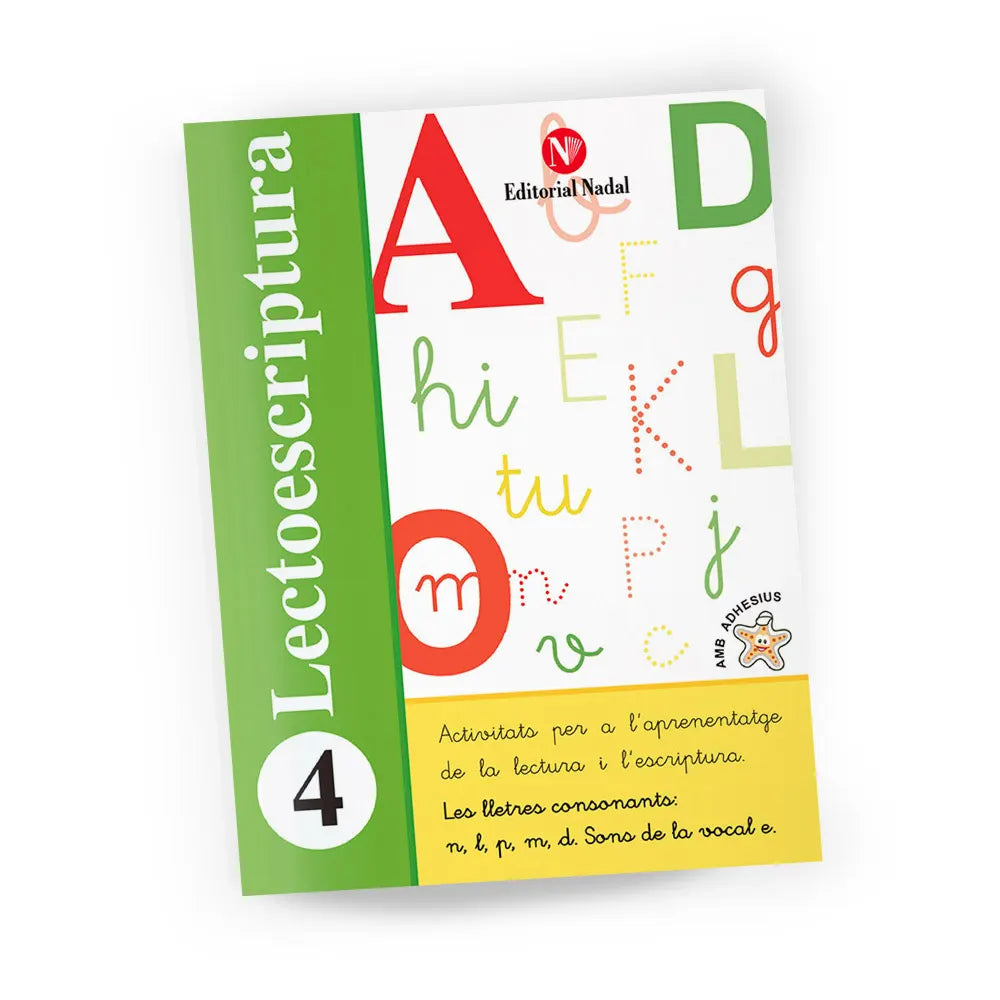 Quadern de Lectoescriptura 4 - infantil