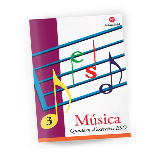 Quadern d'exercicis - Música ESO 3 - secundària