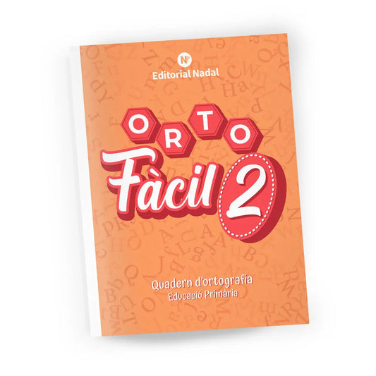 Orto fàcil 2 lligada - Quadern d'ortografia - 2n de primària