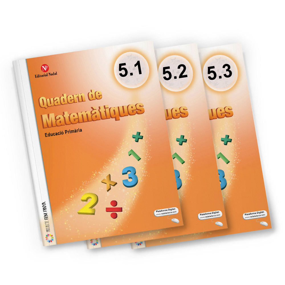 Quaderns de Matemàtiques - 5è primària - Projecte Fem Pinya