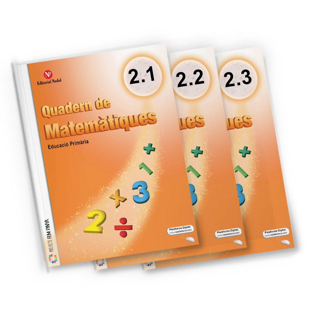 Quaderns de Matemàtiques - 2n primària - Projecte Fem Pinya