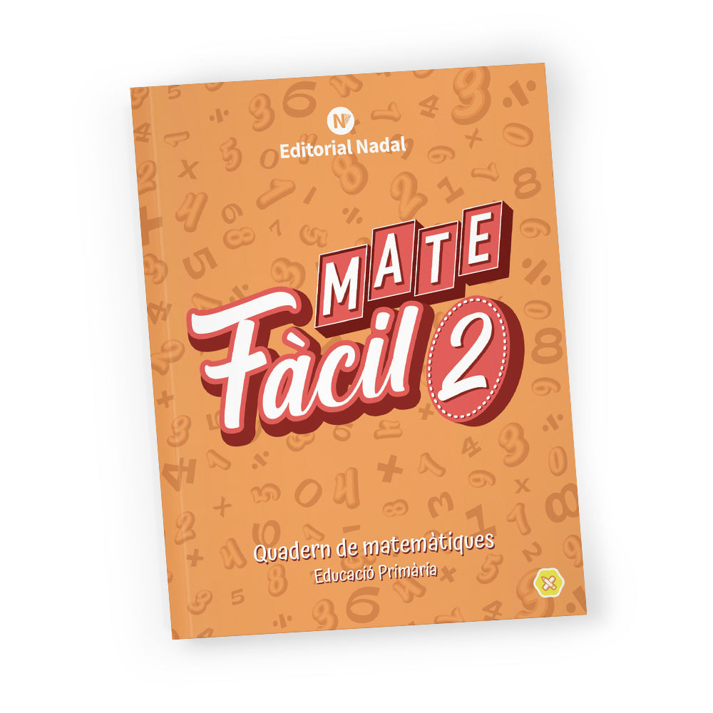 Mate fàcil 2 lligada - Quadern de matemàtiques - 2n de primària