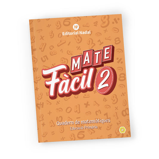Mate fàcil 2 lligada - Quadern de matemàtiques - 2n de primària