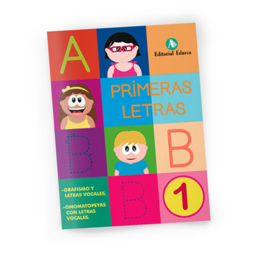 Quadern d'escriptura - Primeras Letras 1 - infantil