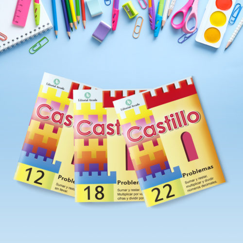 Col·lecció quaderns de matemàtiques - Castillo Problemas - primària