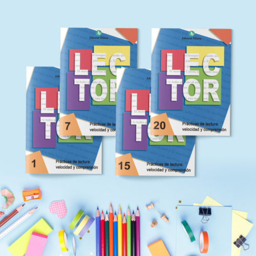Col·lecció quaderns de velocitat i comprensió lectora - Lector Castellano - primària