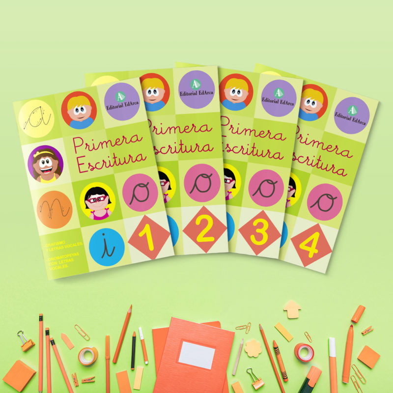Col·lecció quaderns escriptura - Primera Escritura - lletra cursiva infantil