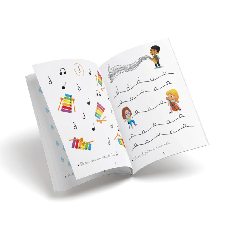 fichas música primaria 4