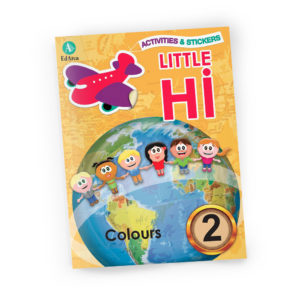 Cuaderno infantil ingles colours