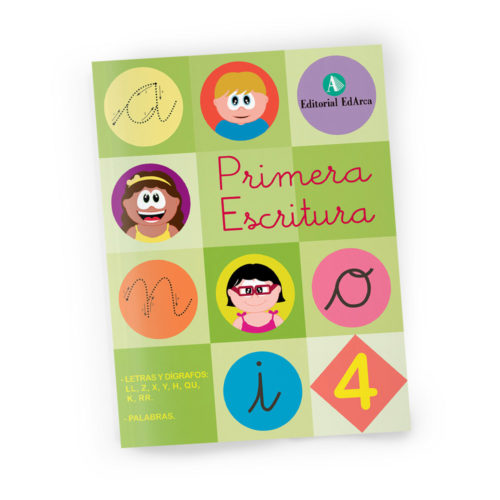 Quadern d'escriptura - Primera Escritura 4 - cursiva infantil