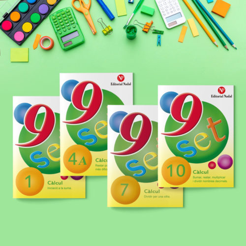 Col·lecció quaderns matemàtiques - Nou set Càlcul - primària