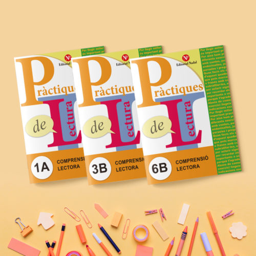 Col·lecció de quaderns comprensió lectora - Pràctiques de Lectura - primària