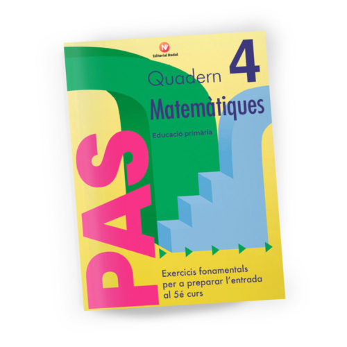 Quadern de matemàtiques – Pas Matemàtiques Quart – Primària