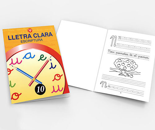 Quadern d'escriptura - Lletra Clara 10 - primària