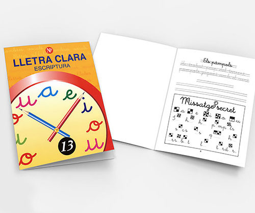 Quadern d'escriptura - Lletra Clara 13 - primària