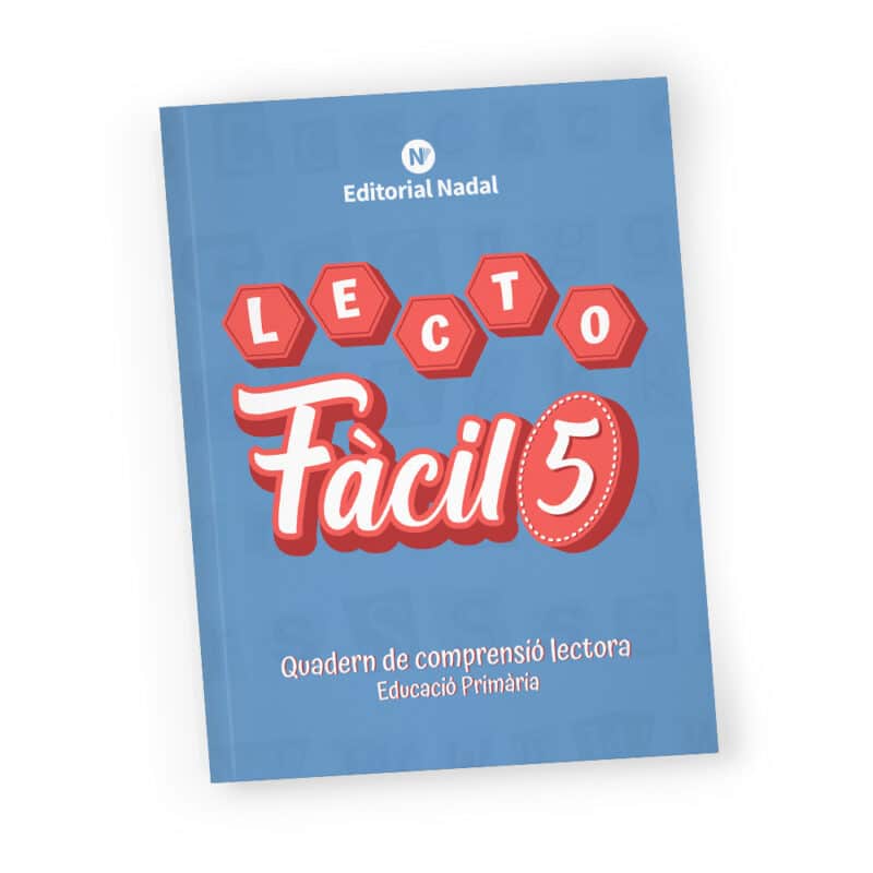 Lecto fàcil 5 - Quadern comprensió i velocitat lectora - 5è de primària