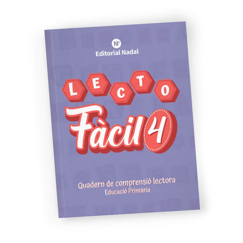 Lecto fàcil 4 - Quadern comprensió i velocitat lectora - 4t de primària